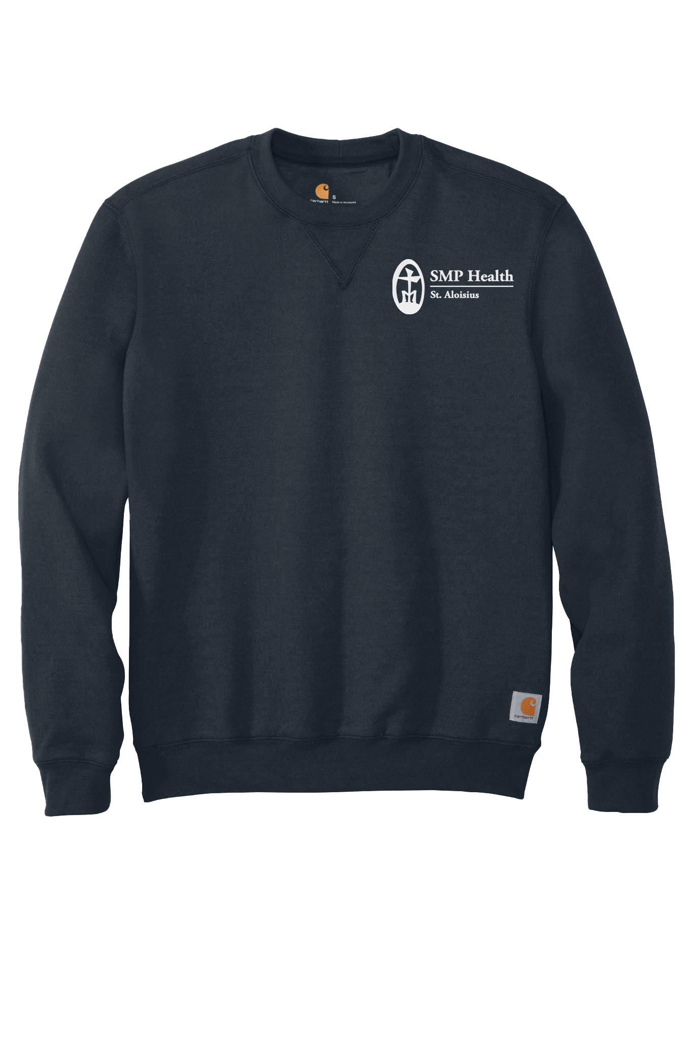 Midweight Carhartt Crewneck Sweatshirt Left Chest SMP