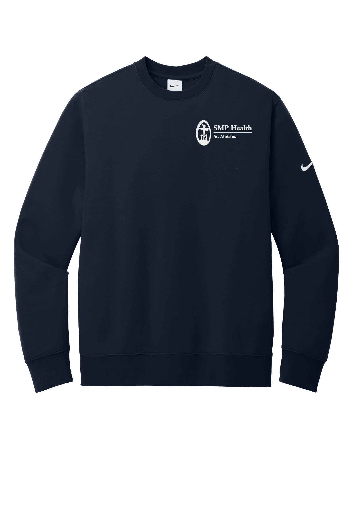 Crewneck Nike Sweatshirt Left Chest SMP