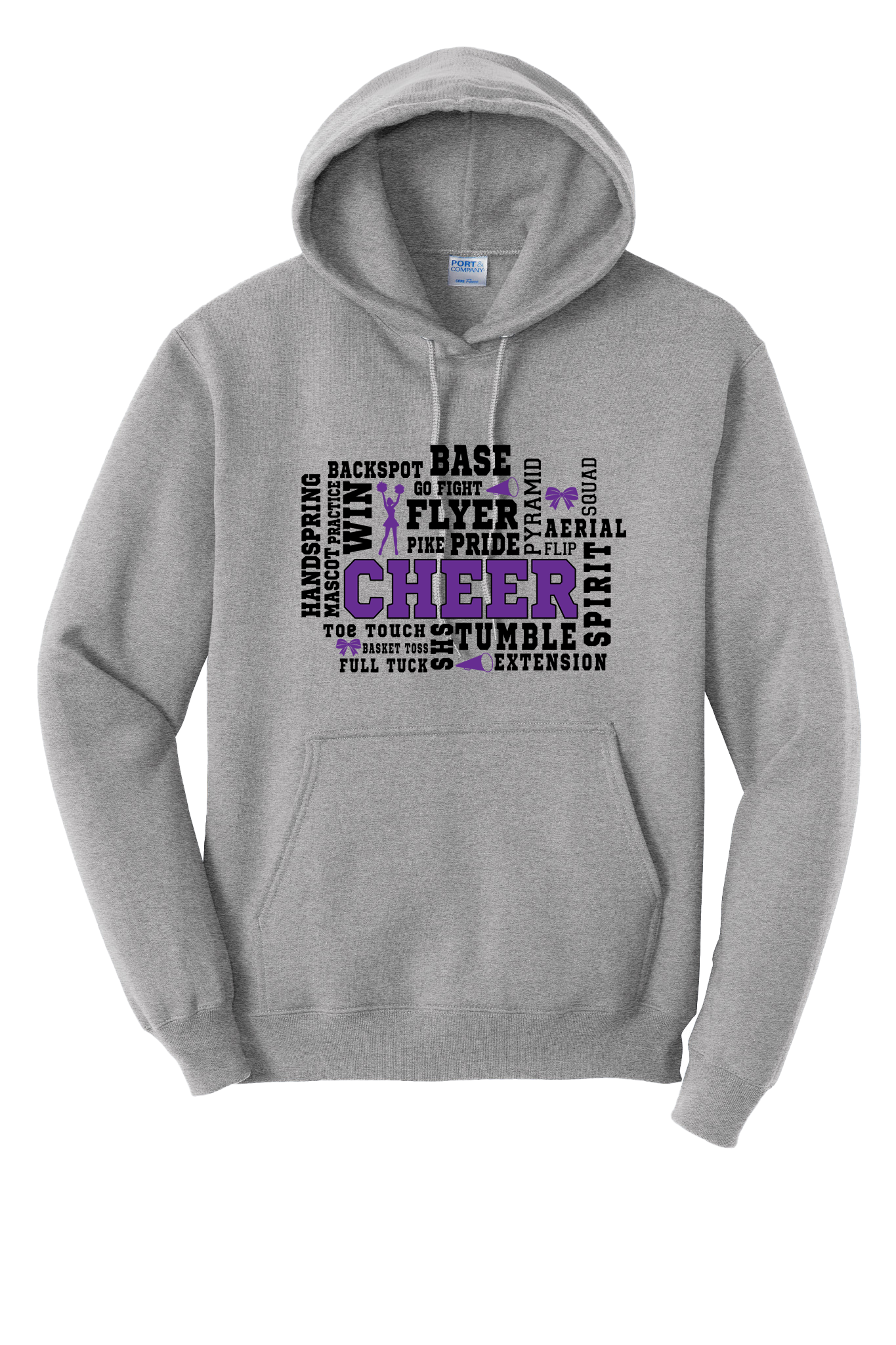 Youth Pullover Hoodies - Cheerleaders