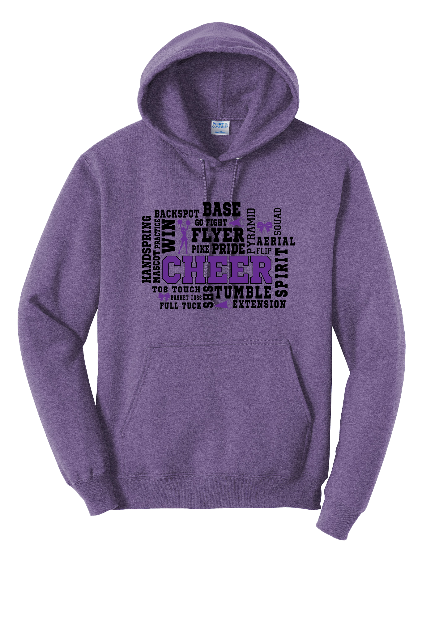 Youth Pullover Hoodies - Cheerleaders