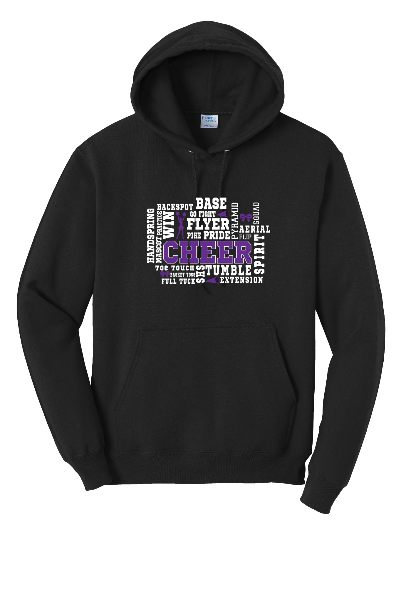 Youth Pullover Hoodies - Cheerleaders