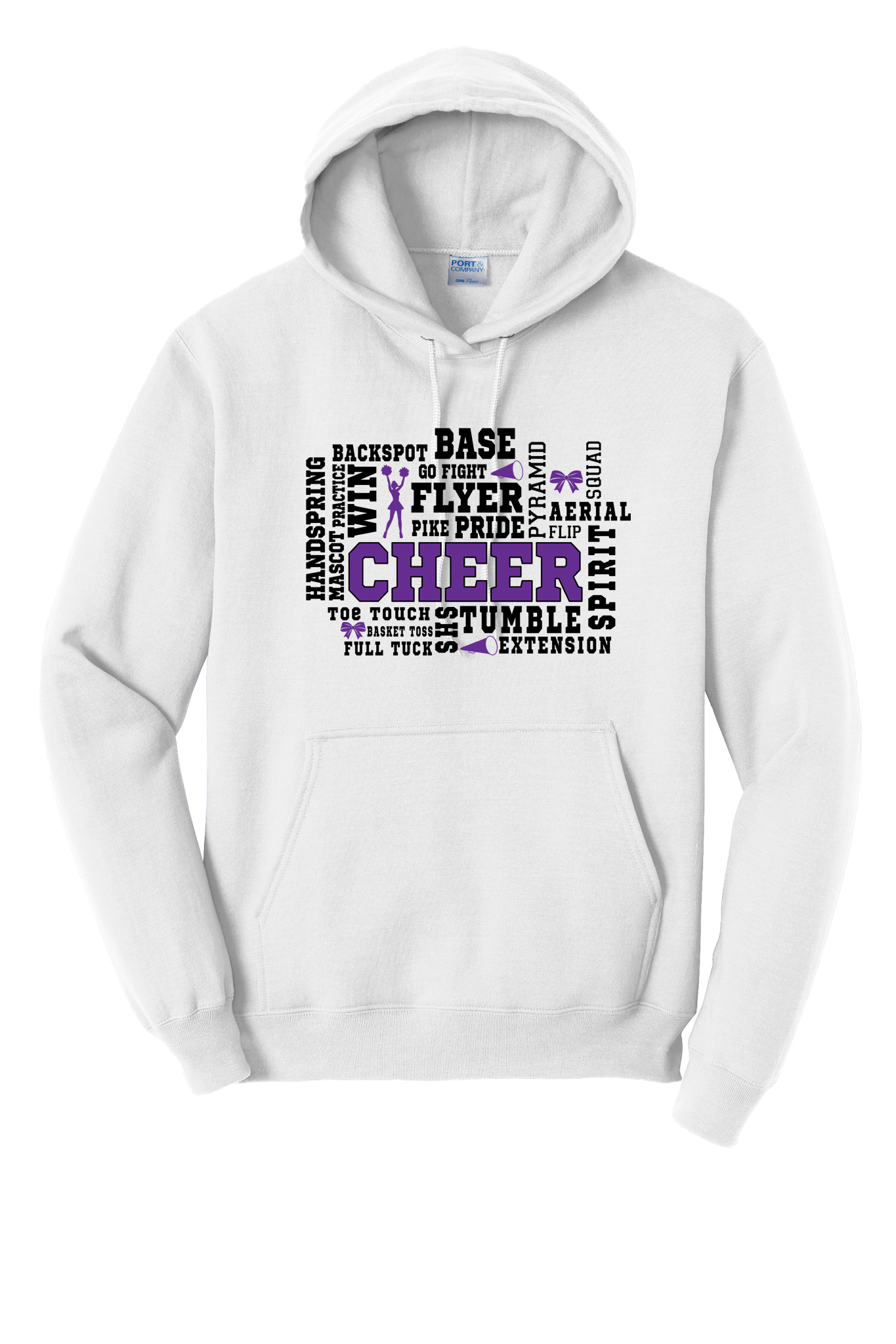 Youth Pullover Hoodies - Cheerleaders