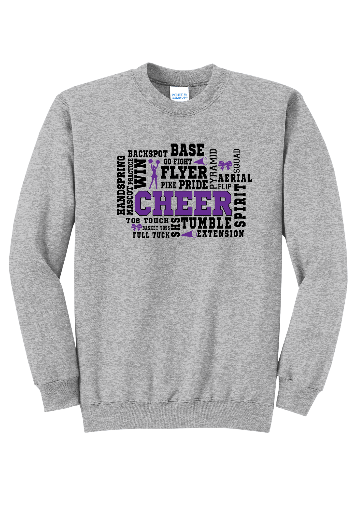 Crewneck Sweatshirt - Cheerleaders