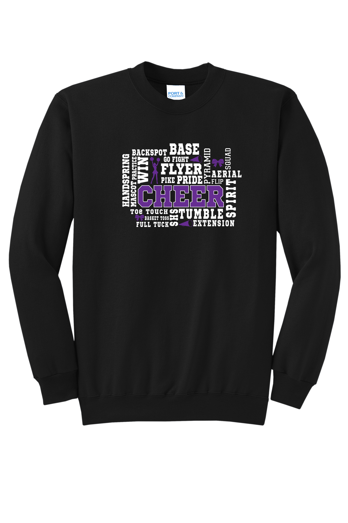 Crewneck Sweatshirt - Cheerleaders