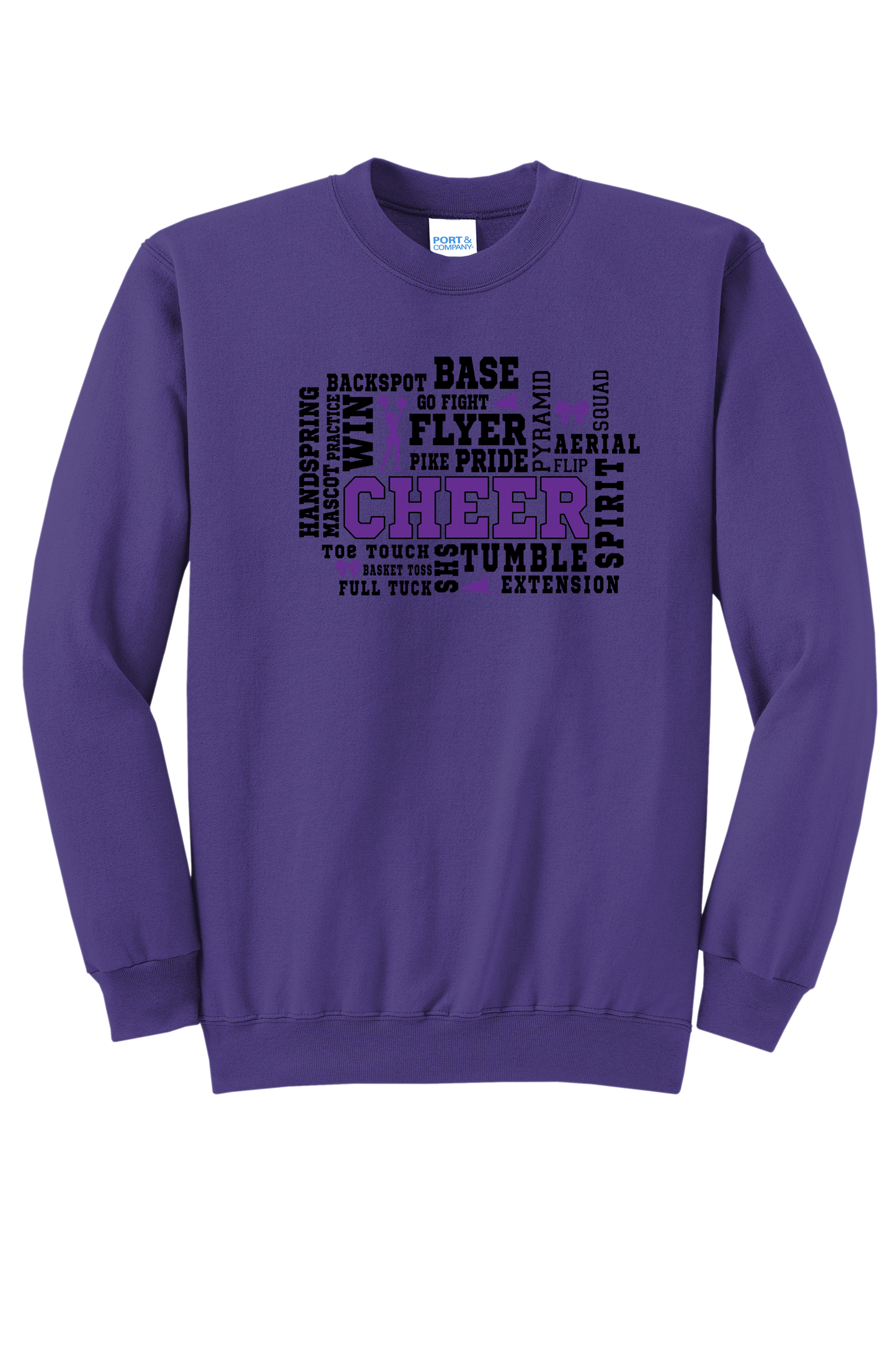 Crewneck Sweatshirt - Cheerleaders