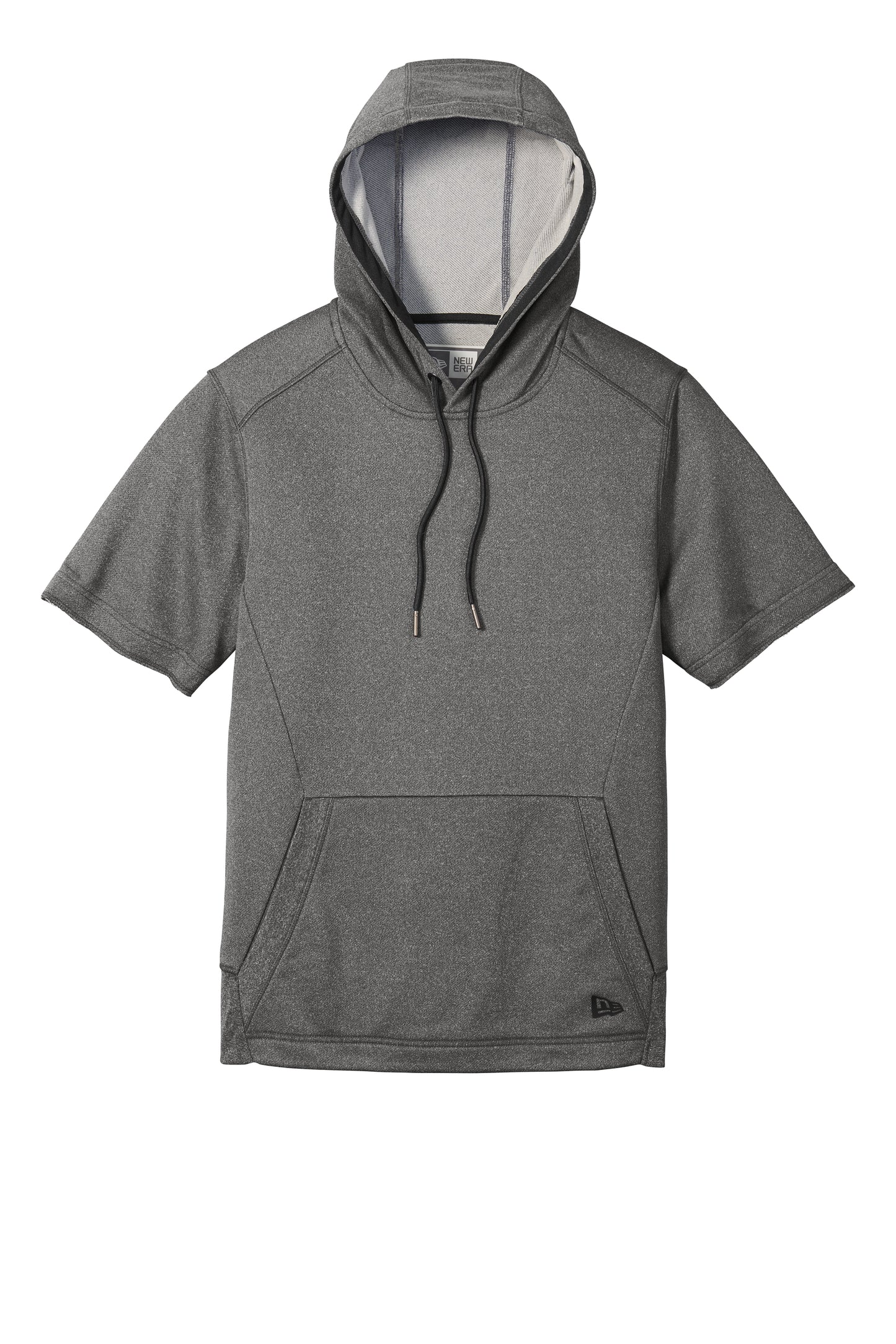 Mens Performance Terry Short Sleeve Hoodie