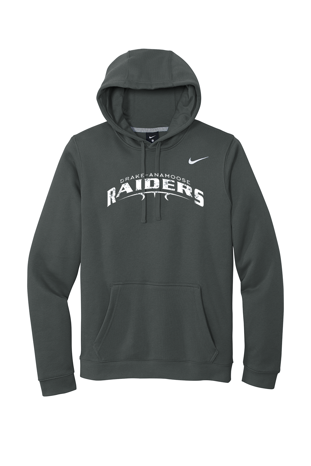 D/A -  Adult Nike Club Fleece Pullover Hoodie - Words