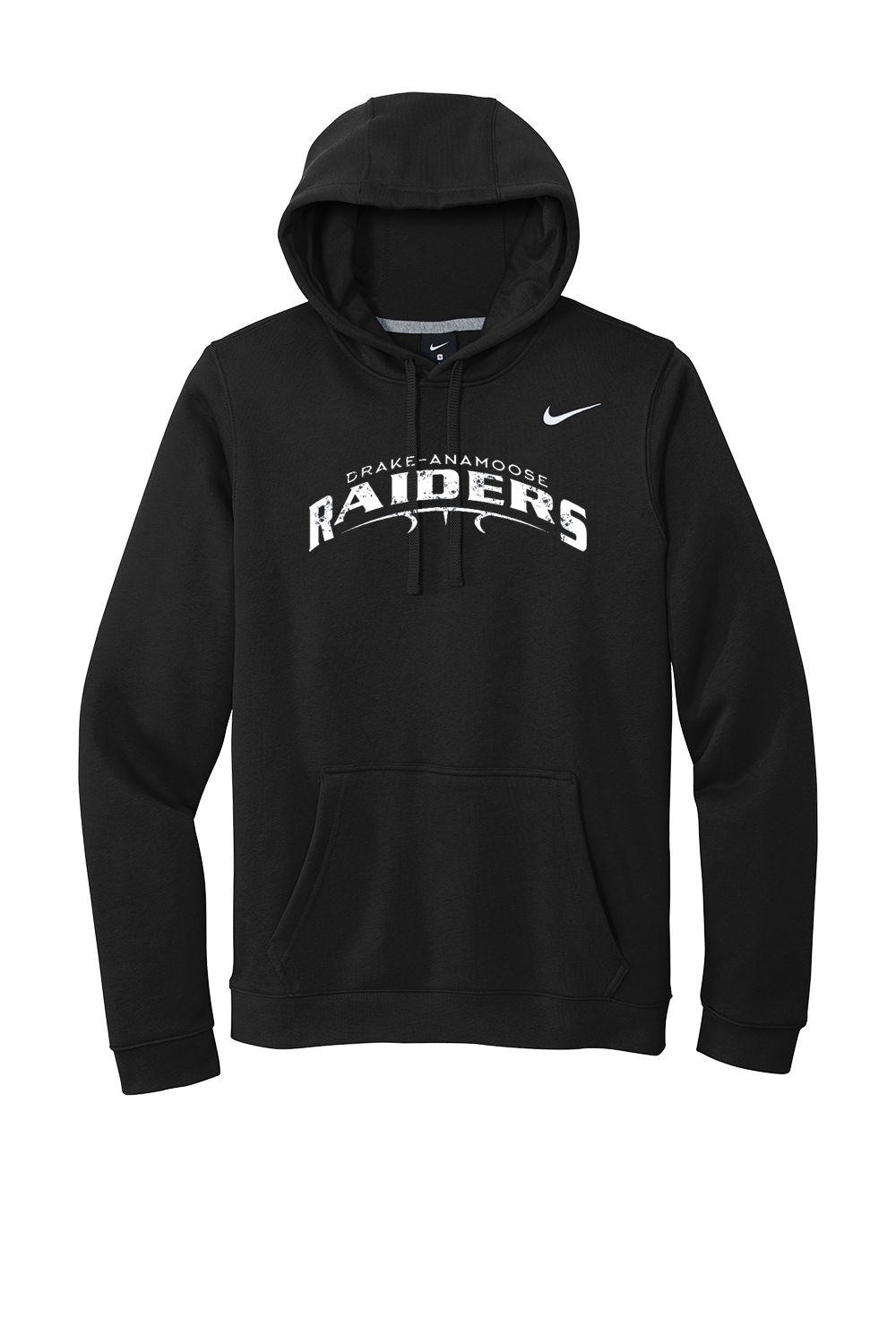 D/A -  Adult Nike Club Fleece Pullover Hoodie - Words