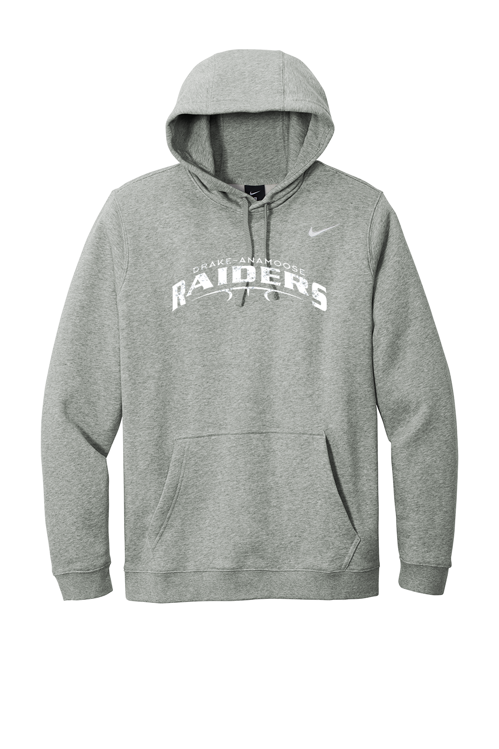 D/A -  Adult Nike Club Fleece Pullover Hoodie - Words