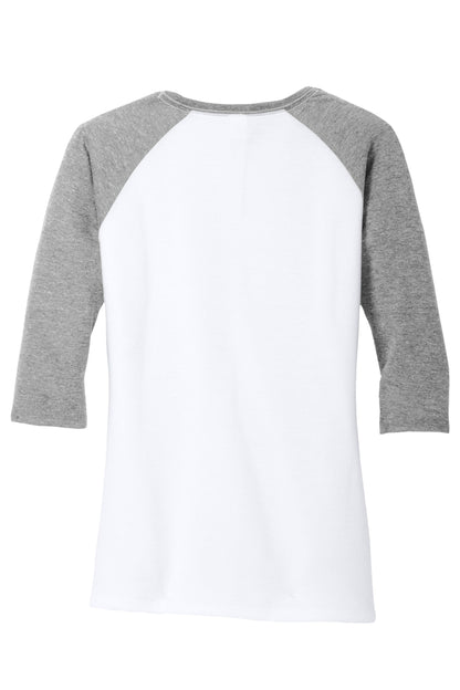 Womens Perfect Tri 3/4-Sleeve Raglan