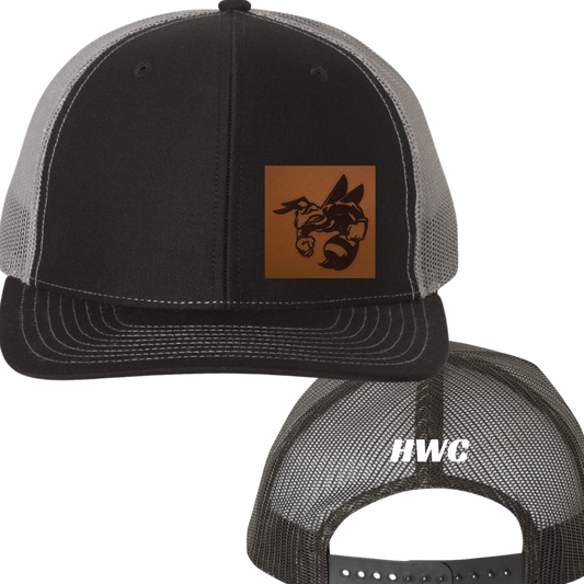 HWC - Richardson Trucker Hat -Patch and Embroidery