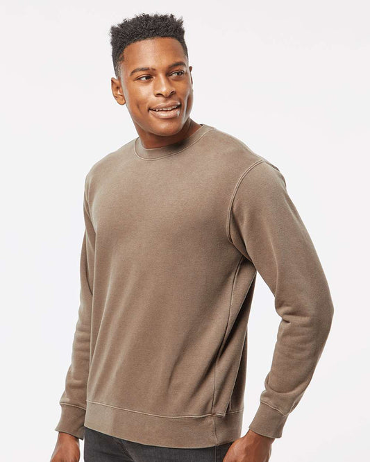 Midweight Pigment-Dyed Crewneck Sweatshirt