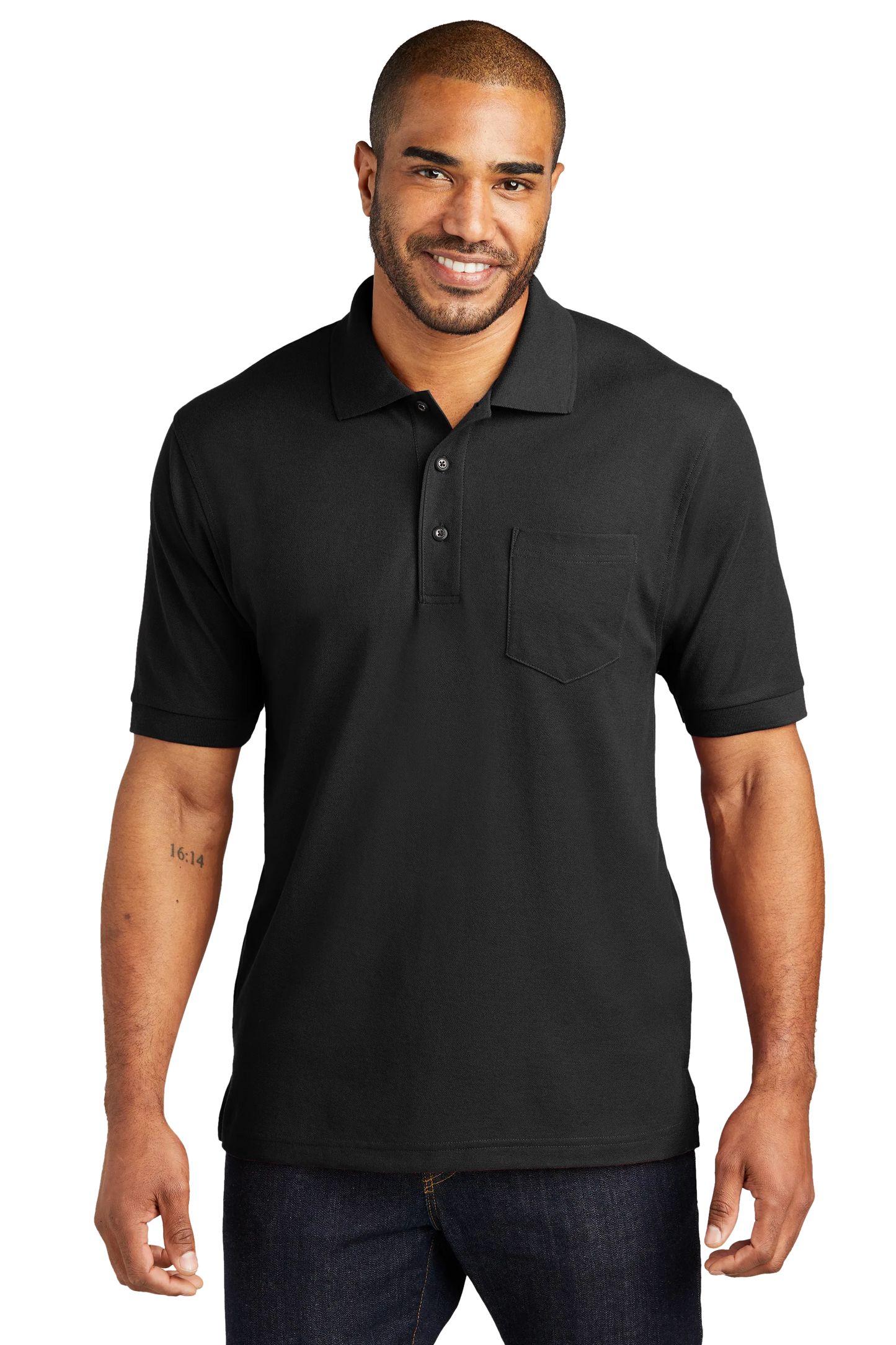 Silk Touch Polo with Pocket