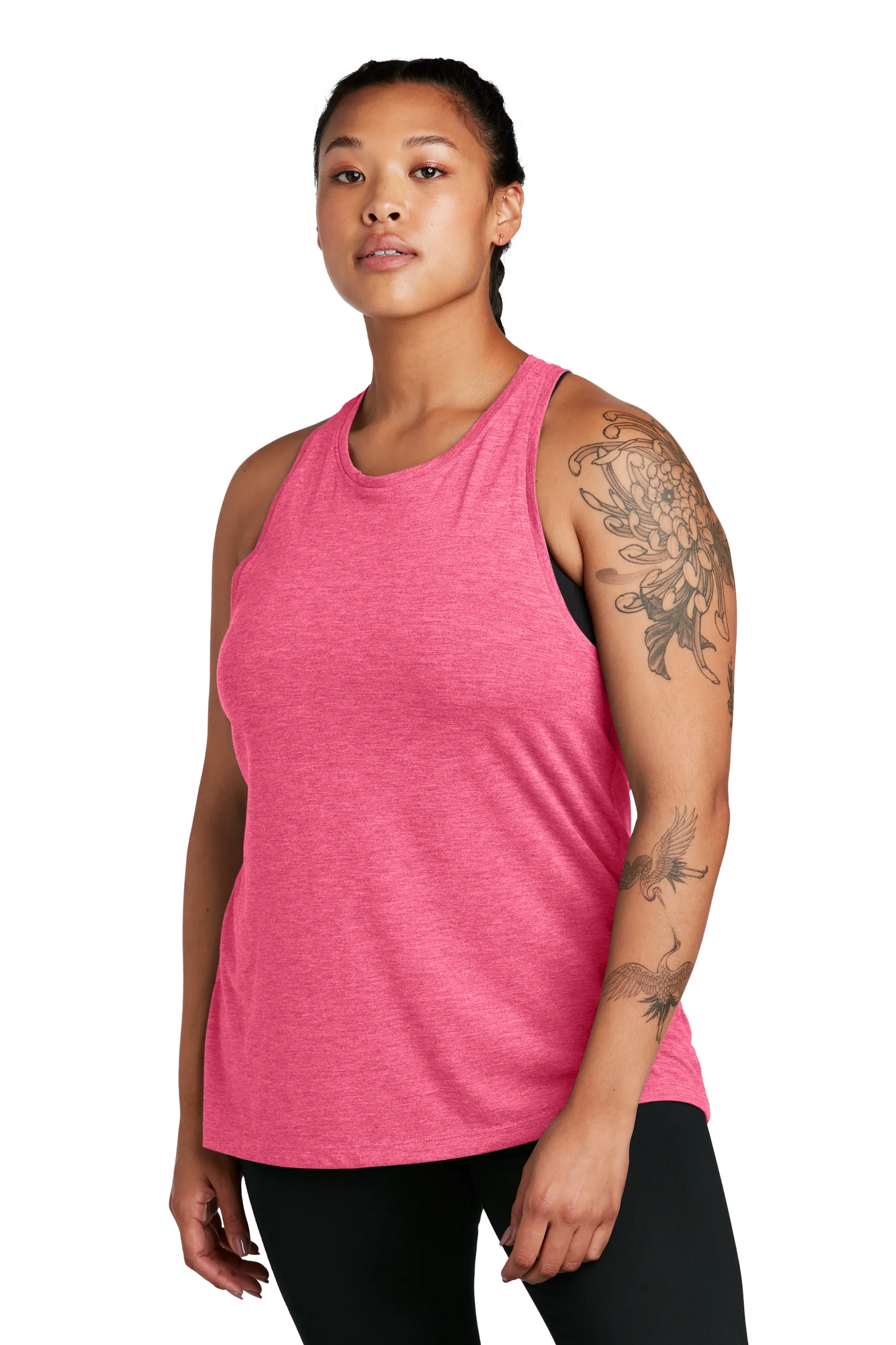 Ladies Tri-Blend Wicking Tankc