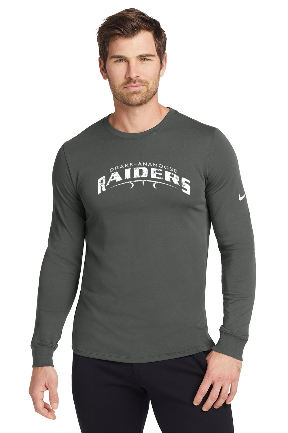 D/A - Nike Adult Dri-FIT Cotton/Poly Long Sleeve Tee - Words