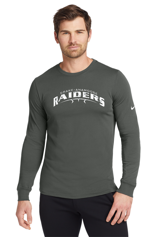 D/A - Nike Adult Dri-FIT Cotton/Poly Long Sleeve Tee - Words