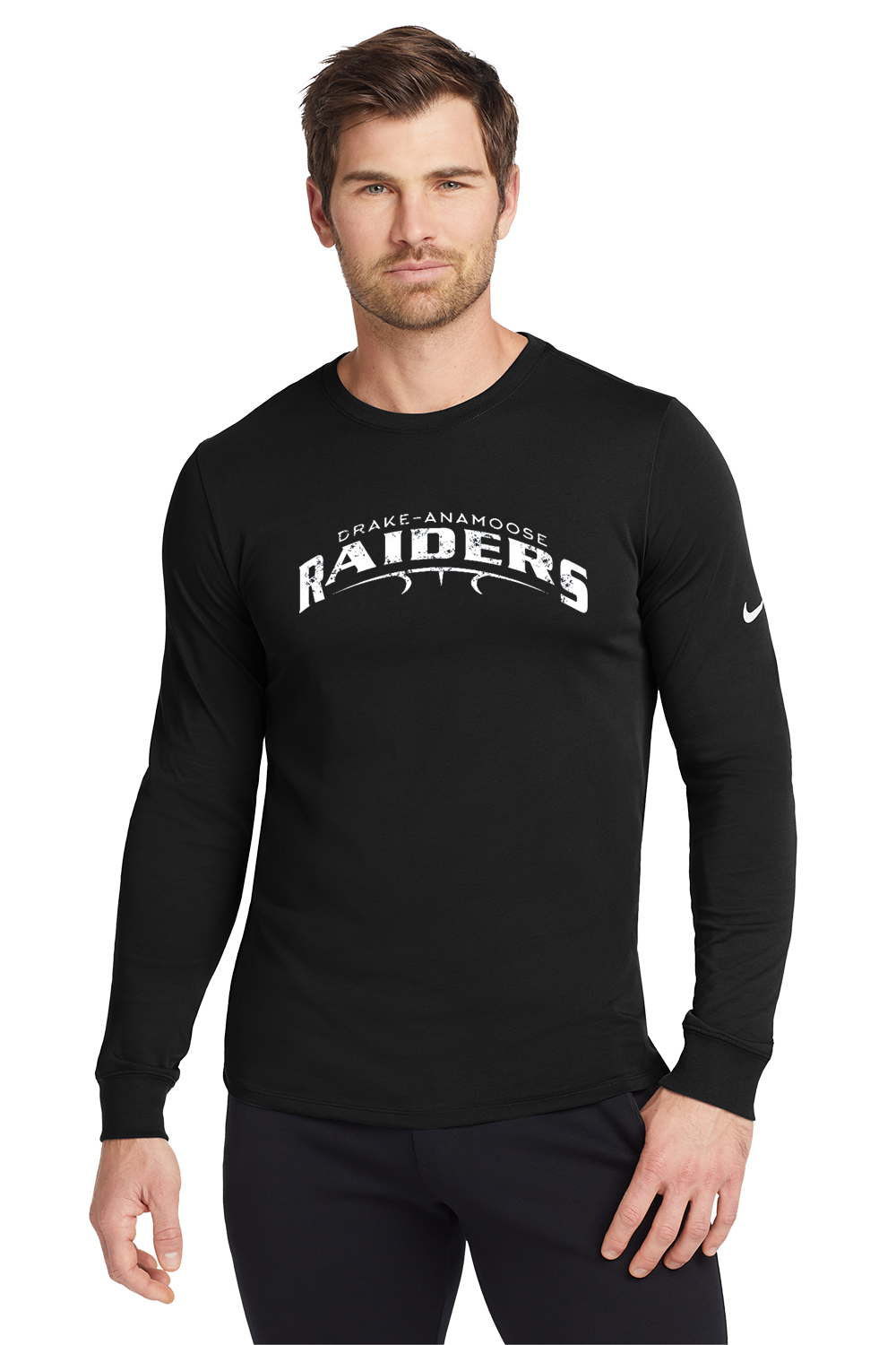 D/A - Nike Adult Dri-FIT Cotton/Poly Long Sleeve Tee - Words