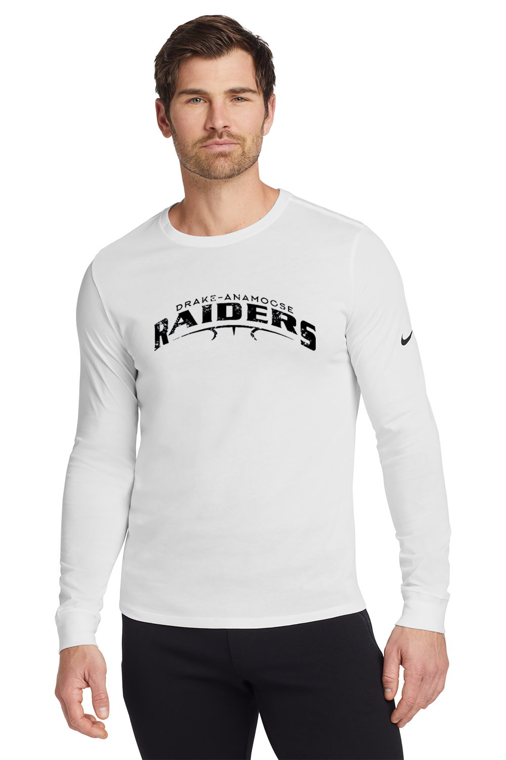 D/A - Nike Adult Dri-FIT Cotton/Poly Long Sleeve Tee - Words