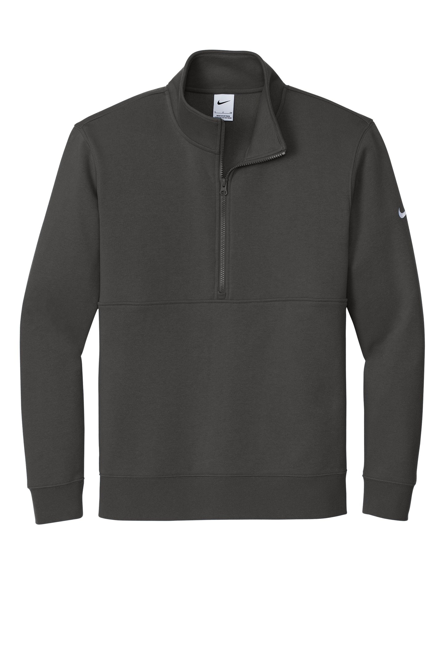 Nike Mens Club Fleece Sleeve Swoosh 1/2-Zip