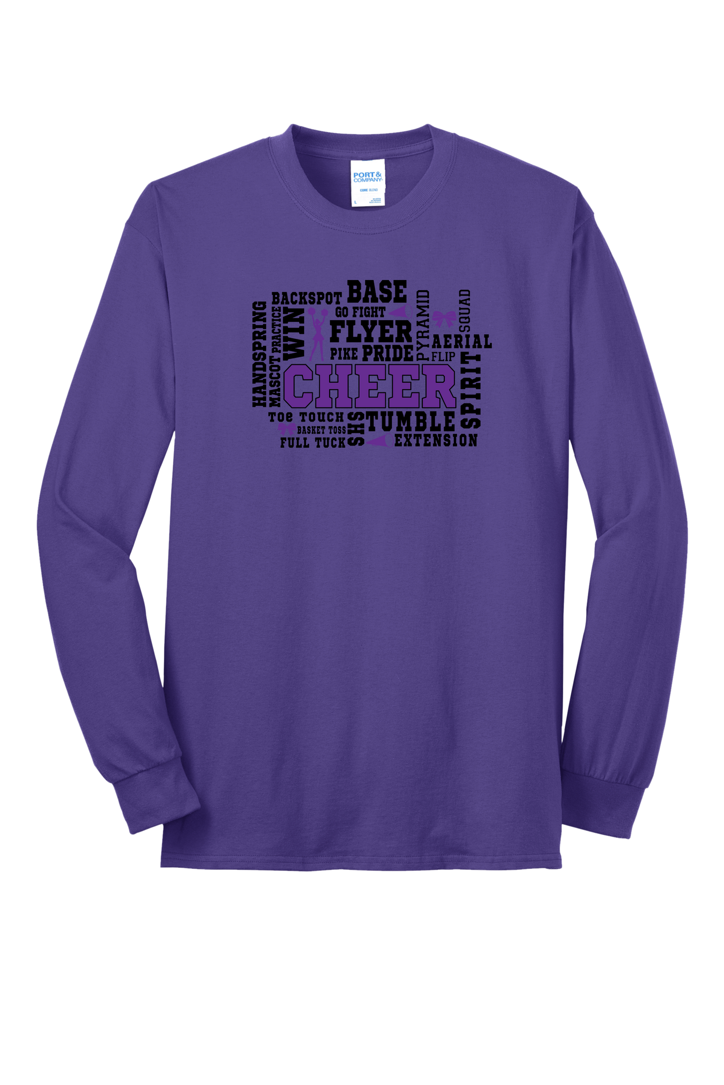 Long Sleeve Tee - Cheerleaders