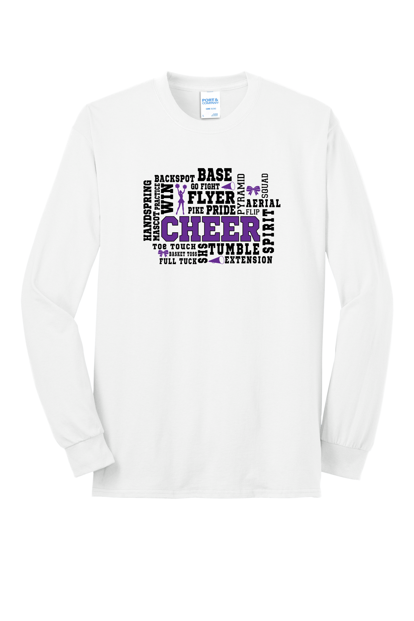 Long Sleeve Tee - Cheerleaders