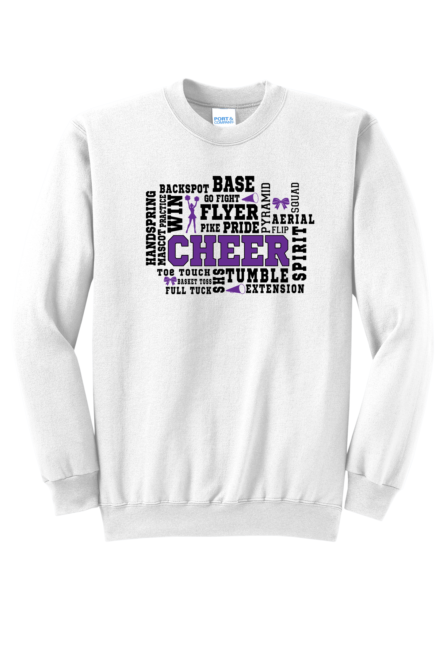 Crewneck Sweatshirt - Cheerleaders