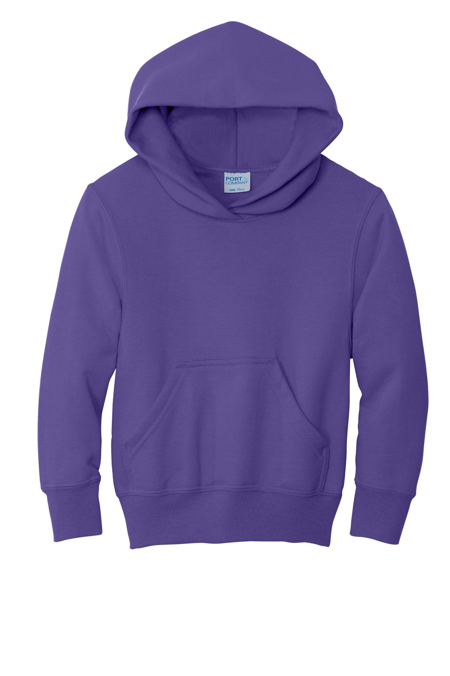 Youth Core Fleece Pullover Hooded Sweatshirt-Port & Company