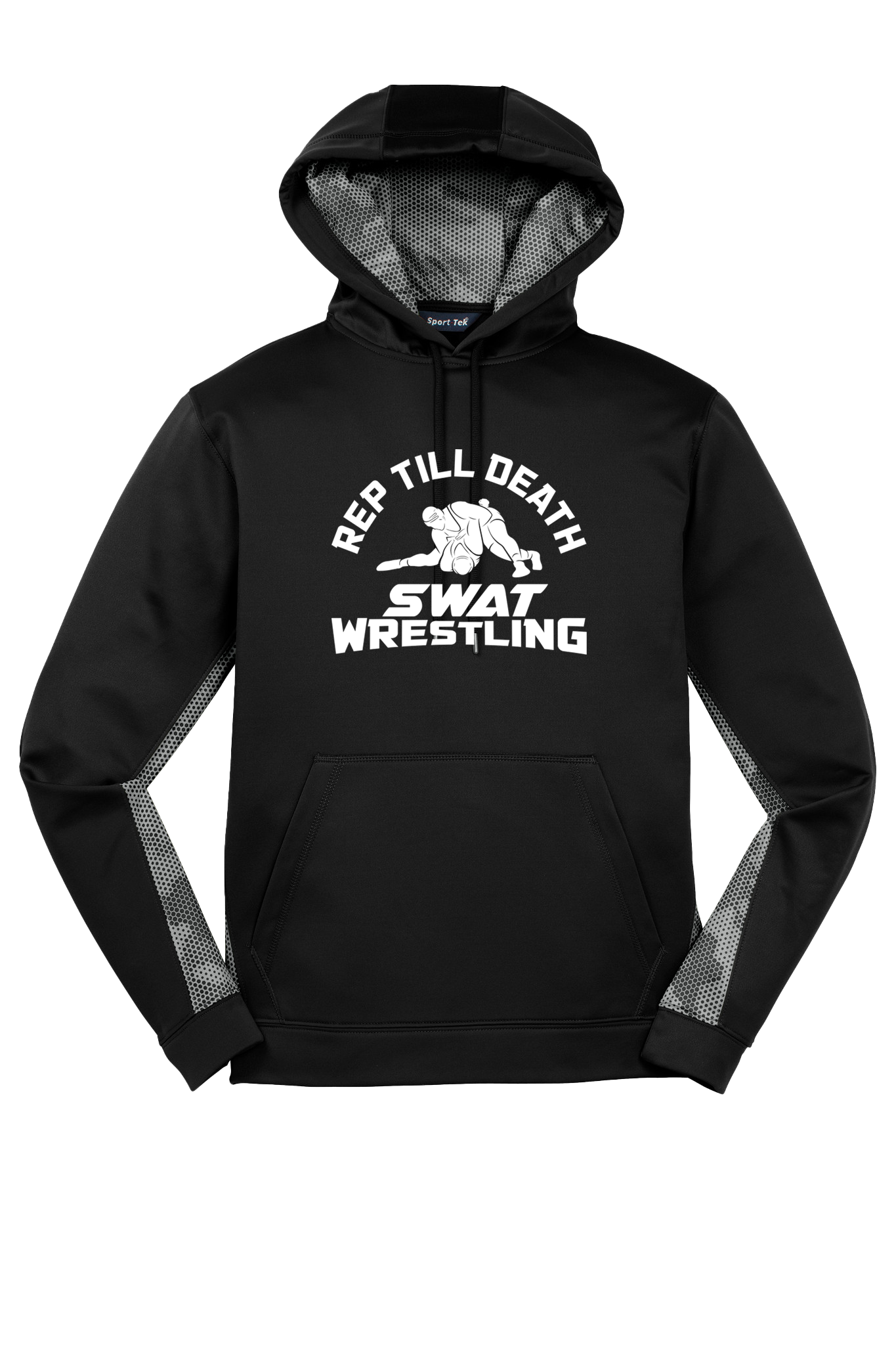 SWAT Wrestling Adult Colorblock Hooded Pullover - RTD