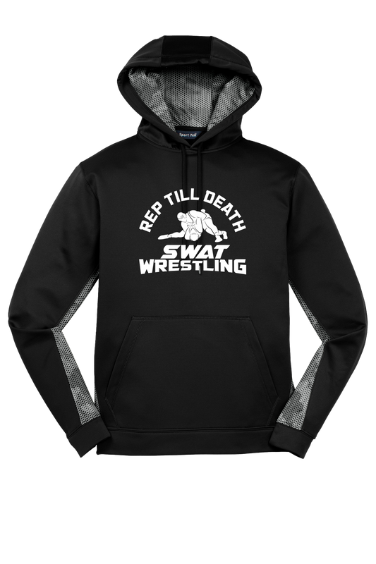 SWAT Wrestling Adult Colorblock Hooded Pullover - RTD