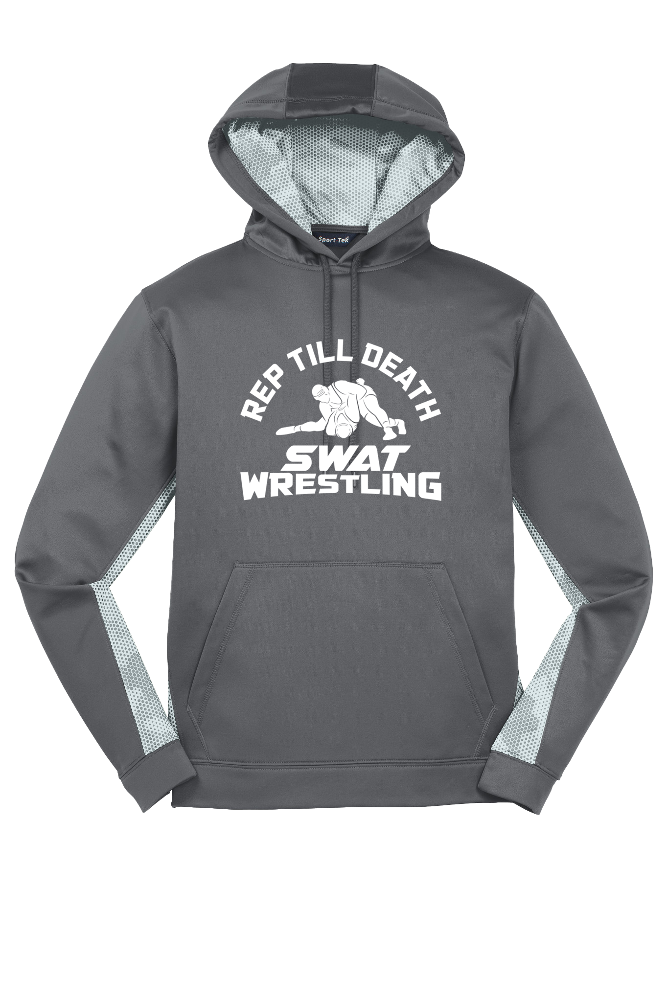 SWAT Wrestling Adult Colorblock Hooded Pullover - RTD