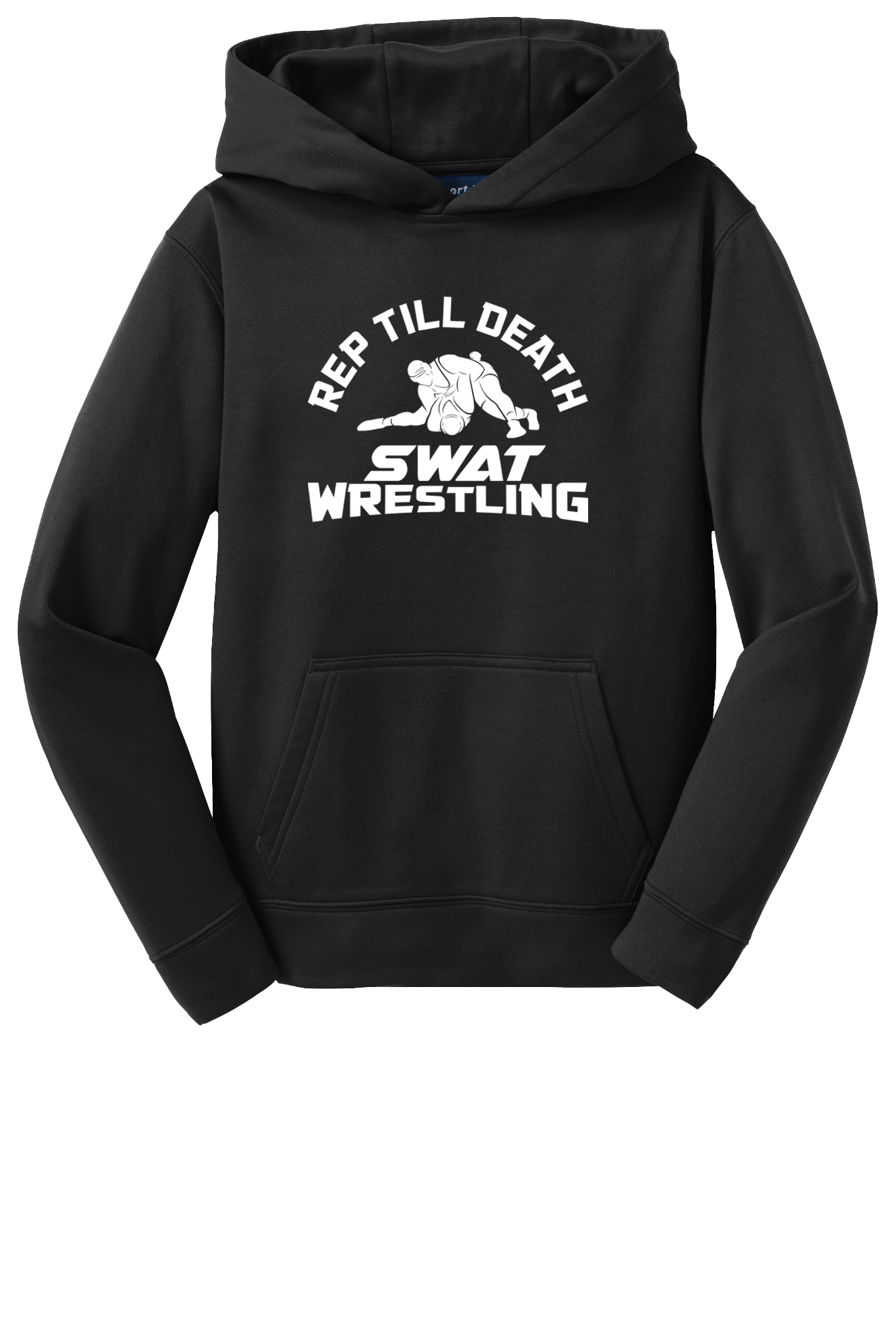 SWAT Wrestling Youth Sport Tek Fleece Hoodie - RTD