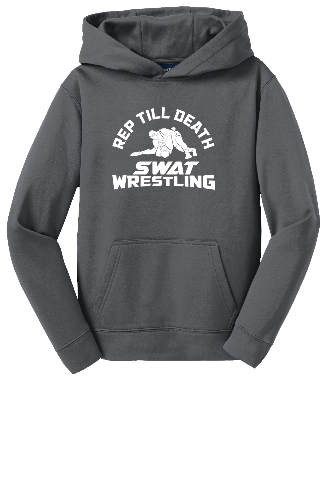 SWAT Wrestling Youth Sport Tek Fleece Hoodie - RTD