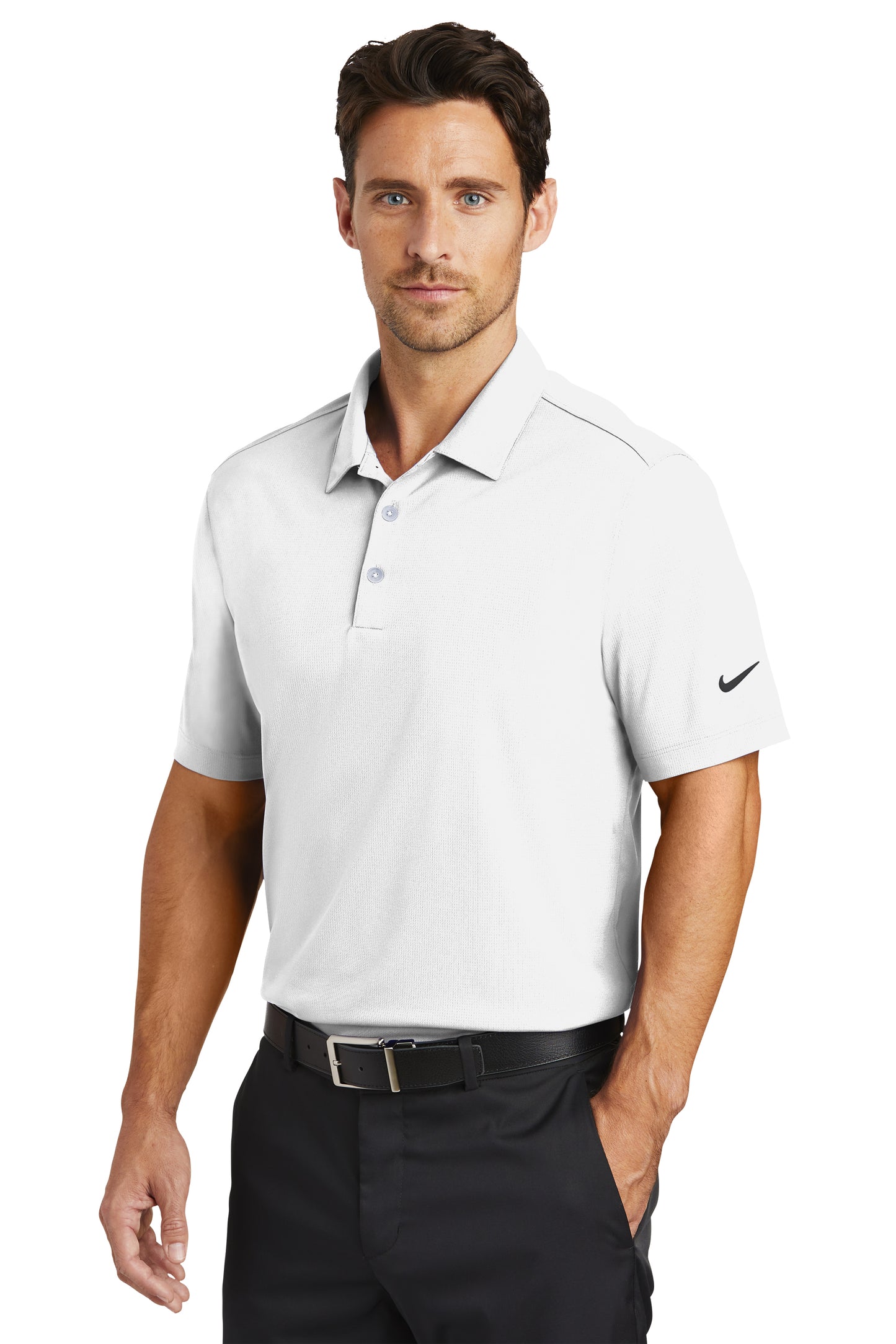 Mens Nike Dri-FIT Vertical Mesh Polo