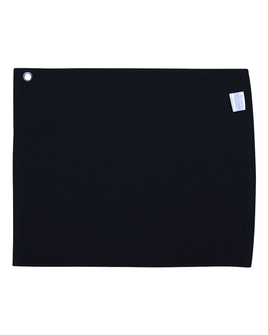 Velour Hemmed Towel with Grommet & Hook